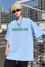 新款抖音直播短袖T260克TB5120批28纯棉220克T5120P22控38，男装T恤，电商C408-1(原B339-1)