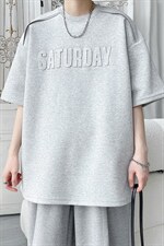 212A-T2580特25批48新款钢印字母经典百搭T恤男女通用短袖，男装T恤，星座212A（原A324）