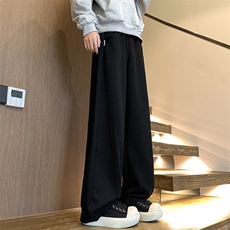 抖音得物秋冬新款美式休闲裤子重磅卫裤运动裤225-2-20831-P45，男装休闲裤，星座225-2