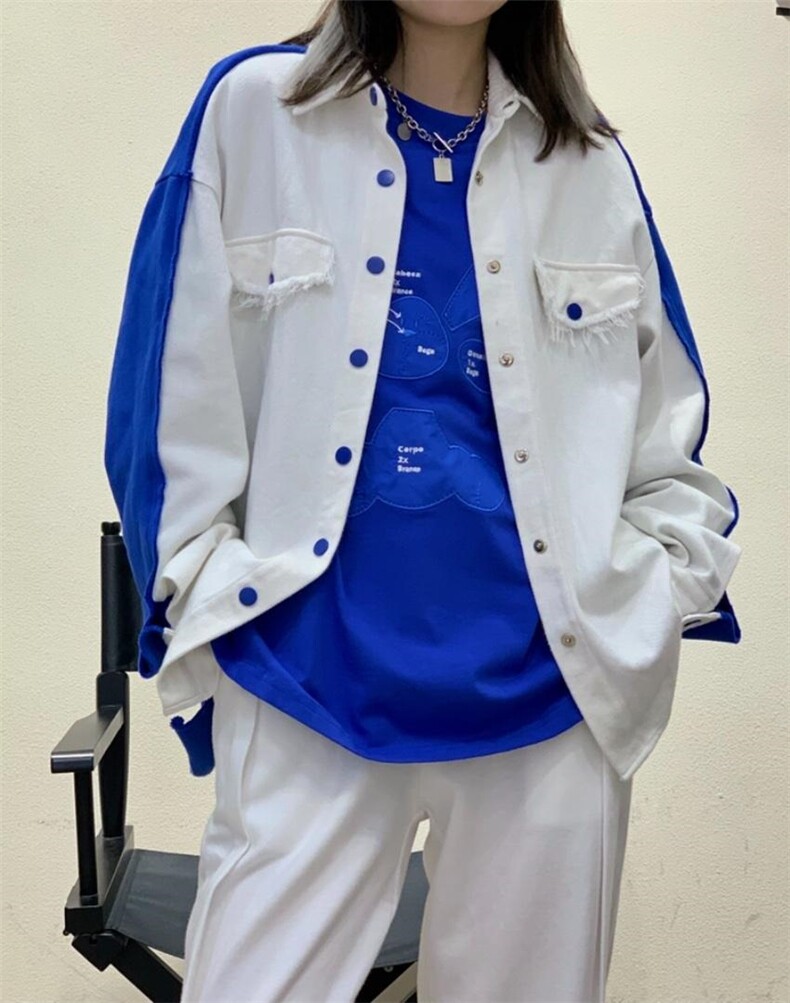 前后拼接外套，其它，Alissa Lin