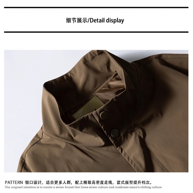 网图现货美式立领工装飞行夹克外套秋季潮牌宽松男生上衣RW40-P68,男装夹克,星座1005-4