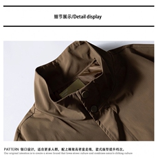 网图现货美式立领工装飞行夹克外套秋季潮牌宽松男生上衣RW40-P68，男装夹克，星座1005-4