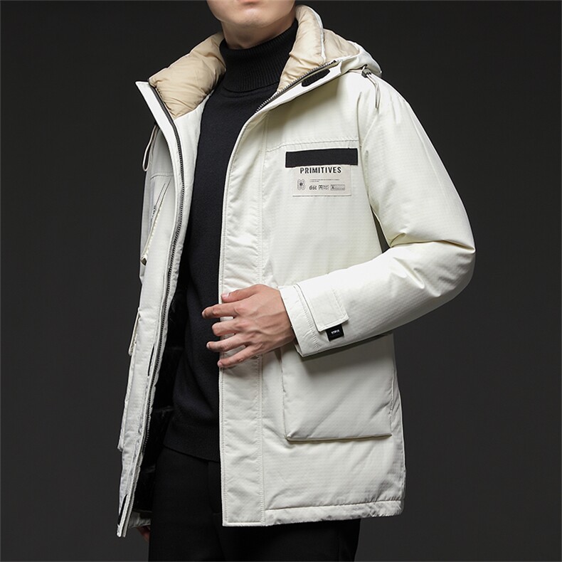 CD8223钱塘2020-2秋冬新款男士潮流时尚面包服连帽羽绒服外套P258,男装羽绒服,钱塘207-2