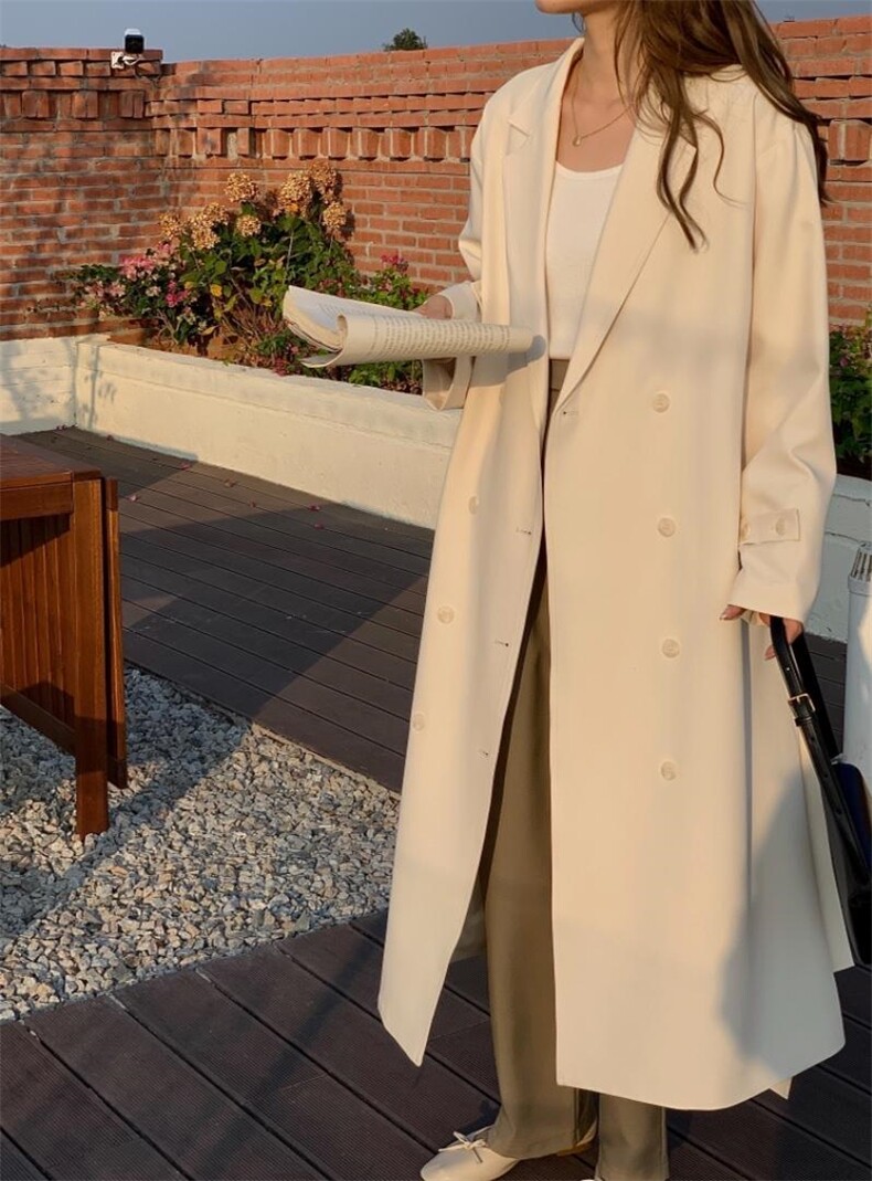 春款风衣外套，3色2码SM，女装风衣，SYH