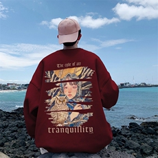 酒红色