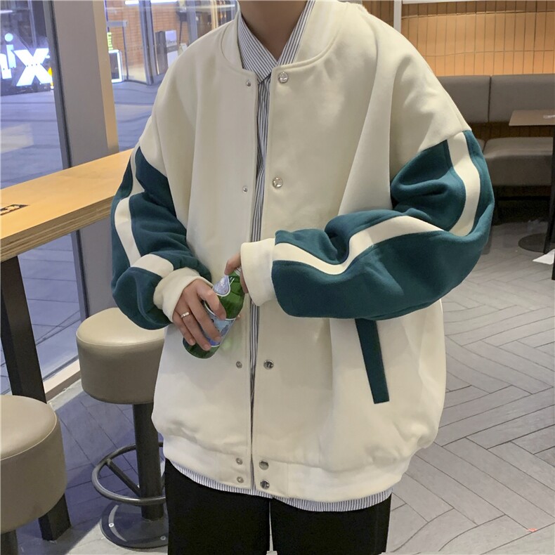 港风休闲大码M-5XL潮运动情侣中性连帽夹克男外套男7421P85,男装夹克,星座227-7