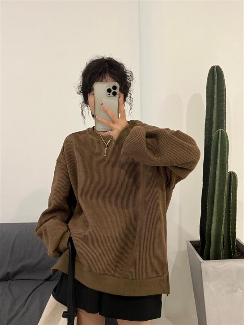 7757针织卫衣，女装卫衣/绒衫，续加 XJ