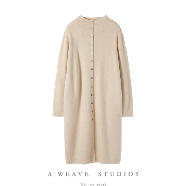 2025年空气层系列长开衫女士，女装羊绒衫，美够羊绒