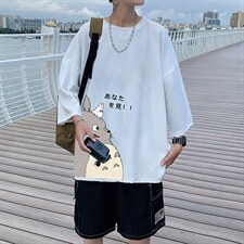 Q11150-P30 春夏季七分袖t恤男大码五分袖男短袖中袖图片