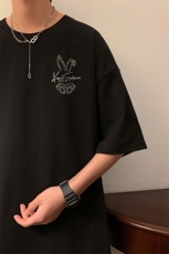 260g-直播高品质-重磅纯兔年短袖T恤质量好退换率低TX10-P38，男装T恤，星座301C-5