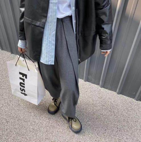 设计师款显瘦西裤，女装，cong 聪+