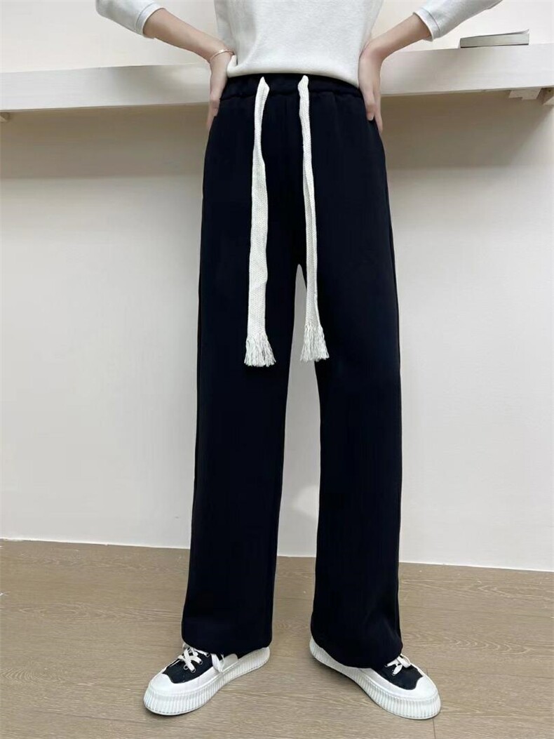 两色加厚食毛卫裤现货，女装休闲裤，Y·Z 羽倬