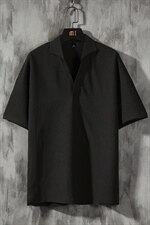 2024夏季新款青少年大码潮流百搭翻领短袖T恤男T607P33，男装T恤，电商B226