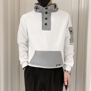 卫衣男2025新款秋季潮牌立领连帽春装上衣外套  A313-1-6126-P88图片