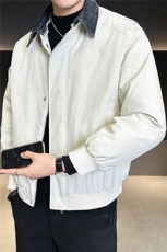 标50绒羽绒服男冬季2025新款可拆卸翻领外套A313-25661-P205，男装羽绒服，电商A313