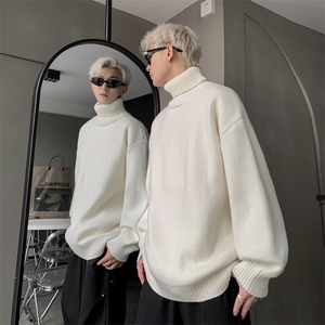 港风潮牌套头百搭高领毛衣男 XZ608-TM112-P35控68 TM112JR 特P45图片