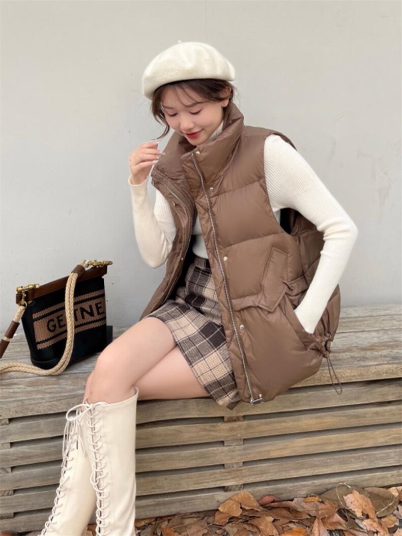 2022冬季羽绒马甲，女装马甲，曼希野
