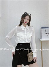 【新款】现货衬衫，女装衬衫，色调轩