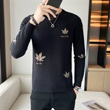 高品质店主风冬季韩版套头休闲圆领毛衣针织打底衫MY2031-P68控88，男装针织衫/毛衣，星座308A