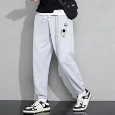 休闲裤男22秋冬新款舒适百搭运动裤潮牌修身工装裤学生卫裤Z913，男装休闲裤，星座815-2