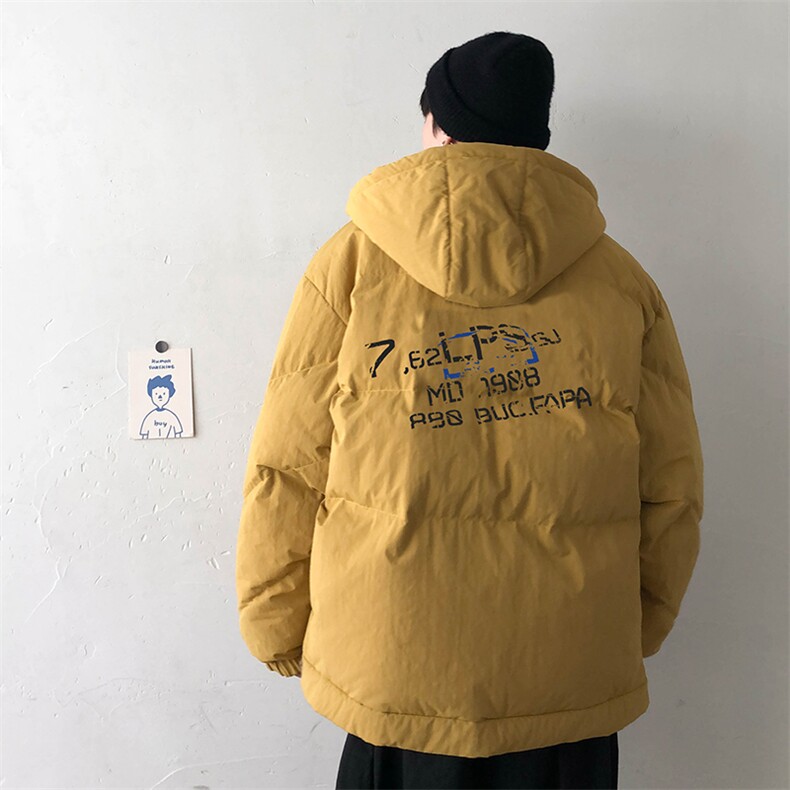 【】A003-HY8008-P130冬装新款印花连帽面包服棉衣几物2,男装棉衣,电商A003