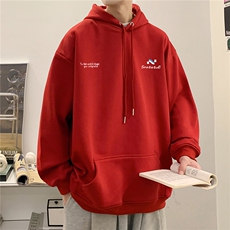 ！重磅大码M-4XL得物品质加厚连帽卫衣RH6232-特P35加绒42，男装卫衣，星座610B-1
