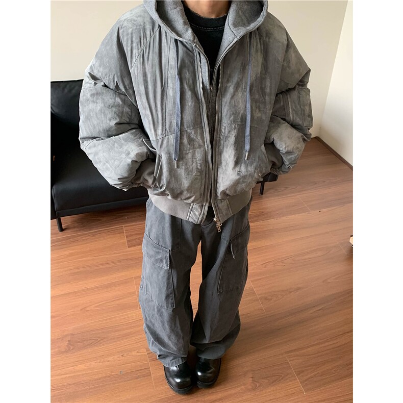 XZ607-1-DGMY7704-P125168加厚棉衣,男装棉衣,星座607-1