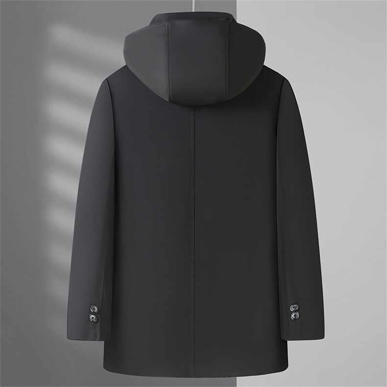 冬季中年男士加厚保暖羽绒服上衣新款可脱卸内胆外套CM1018-P255,男装羽绒服,星座1105-3