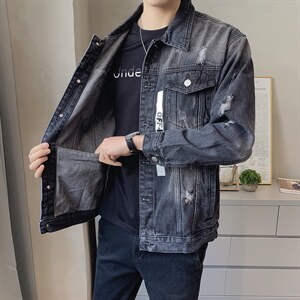 JK302-p95-限价138现货店主风牛仔夹克肥仔量足破洞印花大码,男装夹克,星座103A