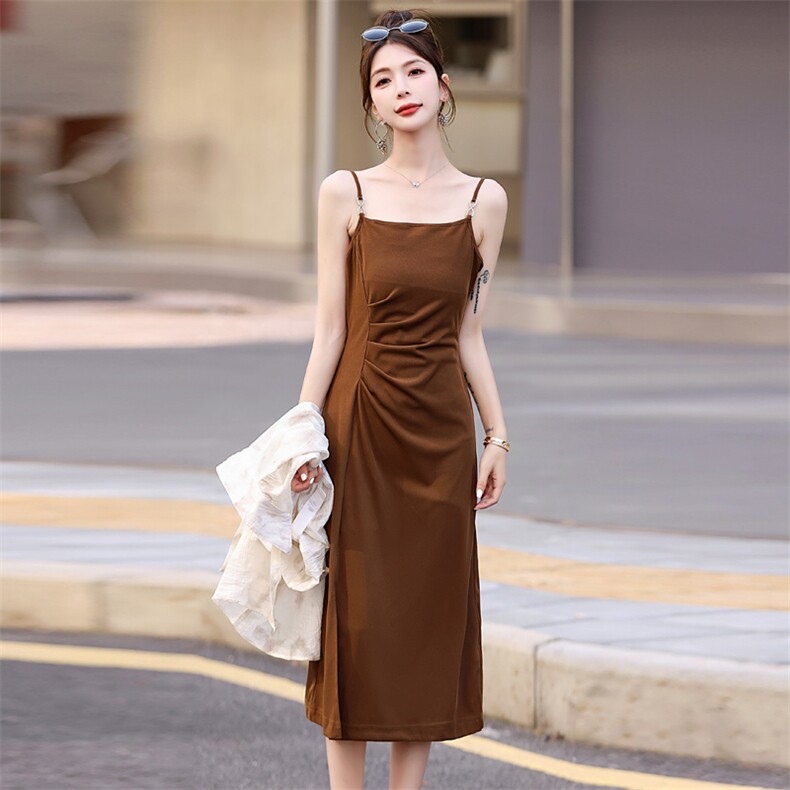 现货新款！意芙9609-2025夏季主推新款,女装连衣裙,意芙