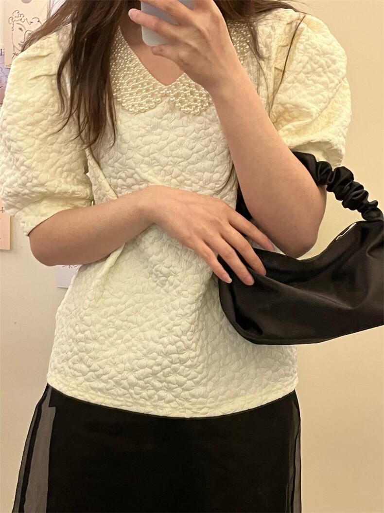 现货夏季新款重工小衫，其它，Lin Lin