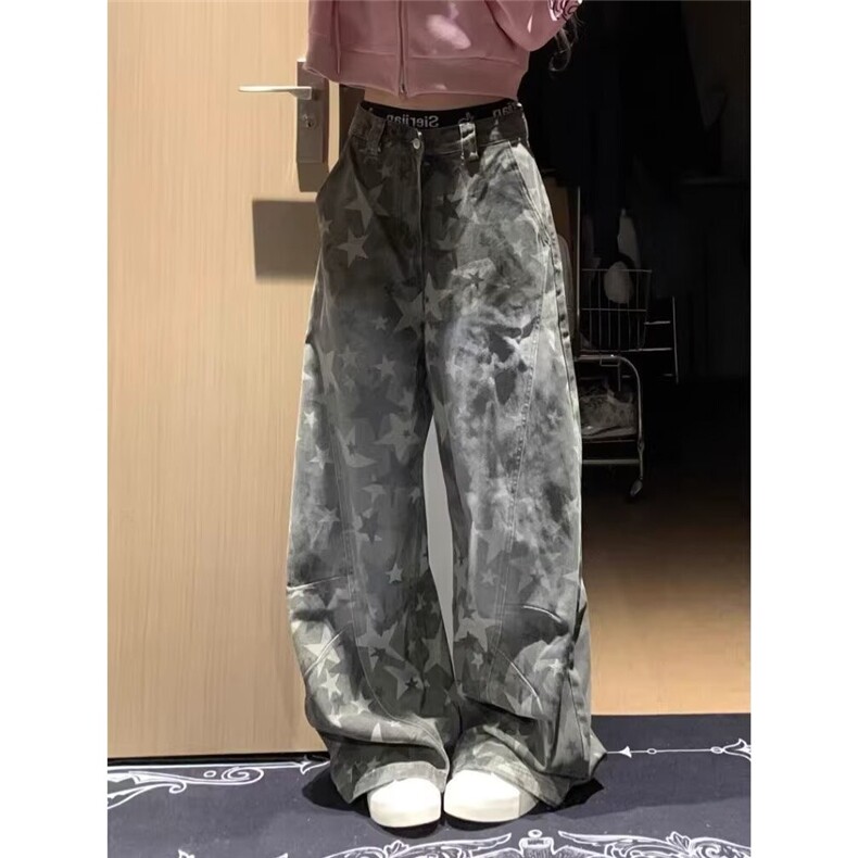 A499-P50流行日系牛仔裤新款百搭简约气质文艺时尚ins原宿潮流,男装牛仔裤,电商B323A