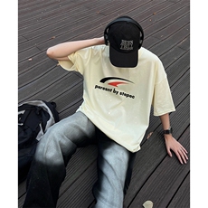 量大优供抖音视频支持得物配合二开美式满天星亮片短袖T恤MTX338，男装T恤，电商A486
