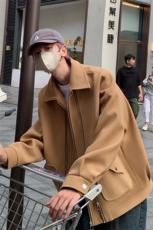 男装夹克2026秋冬季新款呢料毛呢大衣男生外套XZ514-2-F628-P120，男装夹克，星座514-2(原B239)