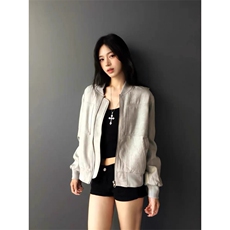 秋季短款夹克潮棒球服外套男女同款DY195-P80加厚DY195JR-P90，男装夹克，星座1213