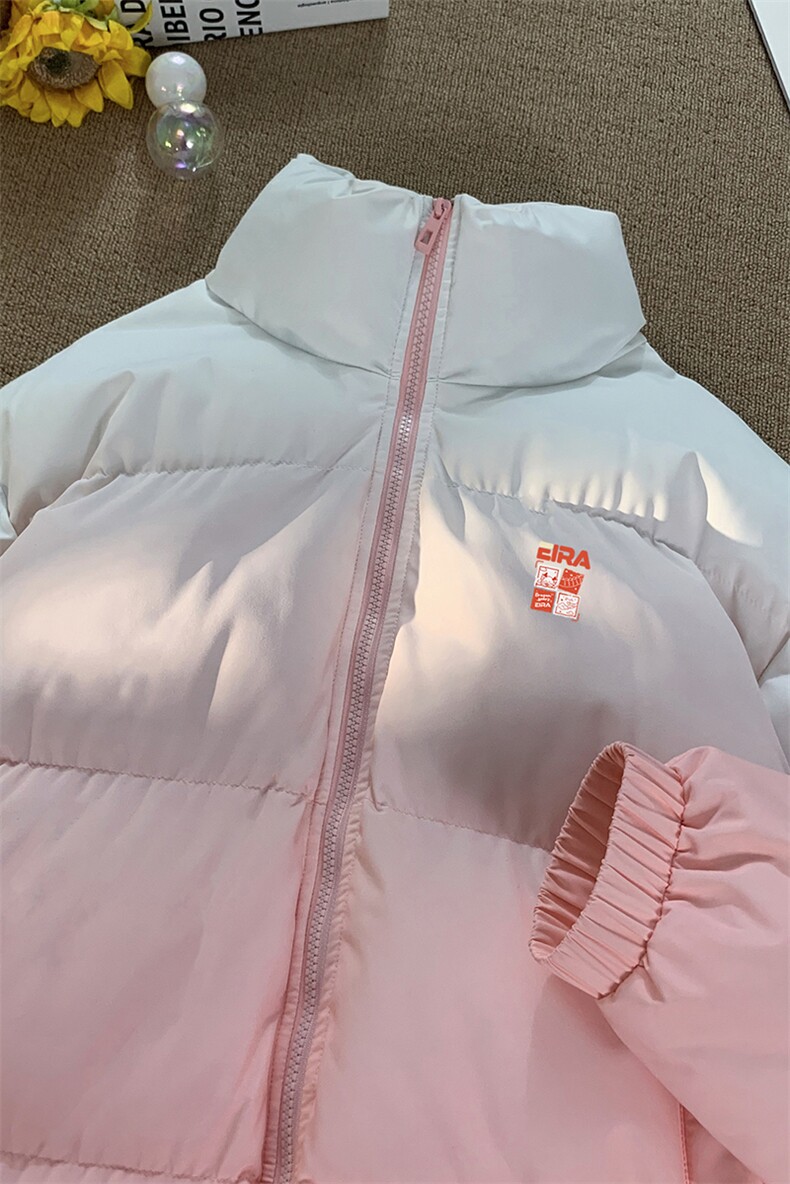 量大优可提供视频冬棉衣立领渐变HD019-1-MF5337-P75,男装棉衣,电商019-1