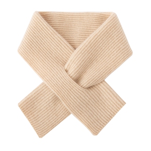 2025年秋季新款百搭女士穿孔坑条长方形围巾，围巾，戎咖羊绒