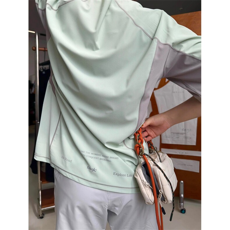 网图原版品质复杂工艺多片式立体裁剪！速干短袖男女A733-P47,男装T恤,星座1505