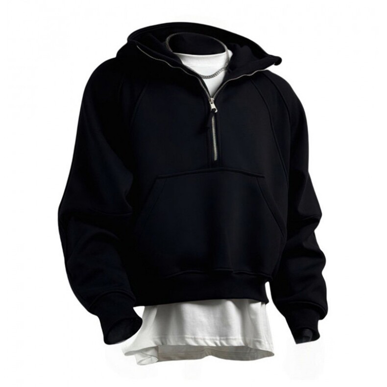 网图秋季重磅直播380克全棉拉链套头连帽卫衣外套AH908-P45，女装短外套，四季星座610B