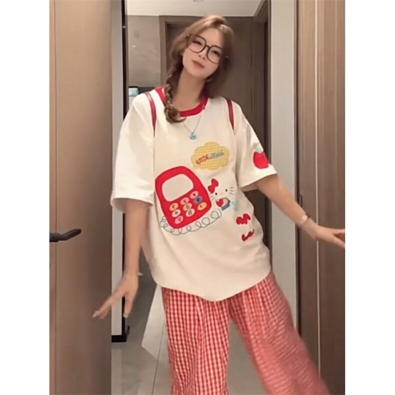 H0578-P35刺绣贴布绣2026新款卡通T恤女图片