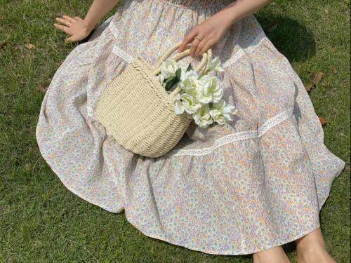 宫廷风连衣裙，女装连衣裙，Must Bloom绽放