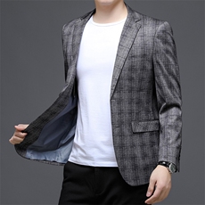 秋季新款西装男西服简约外套西服商务休闲小西装单西，男装西服，电商B360