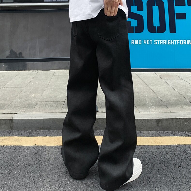 夏季纯棉宽松休闲长裤男直筒百搭潮流情侣裤子25XK67098特批33,男装休闲裤,电商A042