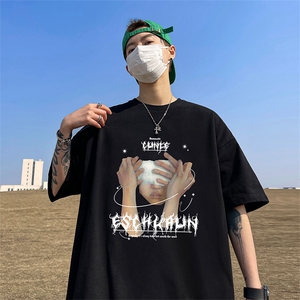 数据超好 220克重磅美式潮牌短袖t恤T1190-P28直播有280克品质P35图片