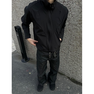 春夏款高品质冰感速干防晒服休闲户外运动外套透气弹力机能风夹克图片