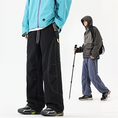 04户外登上裤宽松直筒露营徒步爬山裤XZ211-1-K2460-P60加绒P65，男装卫衣，星座211-1