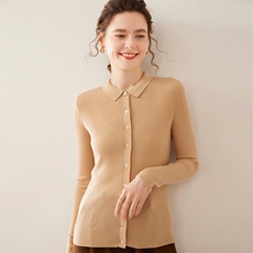 2025年秋季衬衣舒适百搭简约秋冬新款,女装针织衫/毛衣,圣寒羊绒, 2025年秋季衬衣舒适百搭简约秋冬新款,女装针织衫/毛衣,圣寒羊绒,