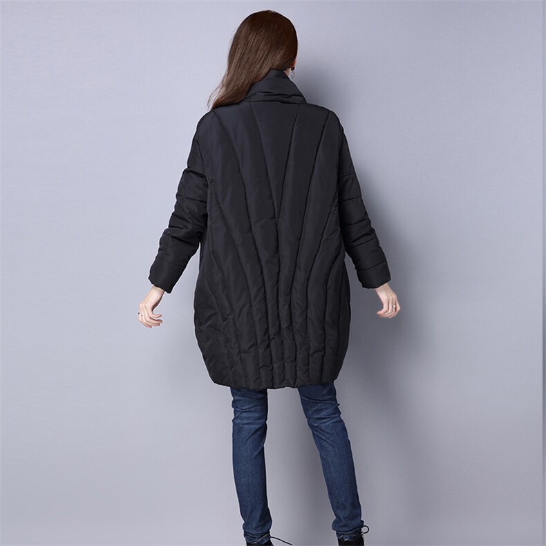 棉衣/棉服简约甜美清新韩版长袖中长款百搭纯色韩版可爱2020年冬季,女装棉衣/棉服,独衣靓