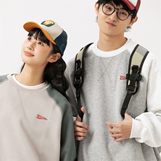 2026春季新款男装日系潮牌宽松拼色卫衣开衫休闲外套WY576-F85，女装短外套，电商A101（原外27）