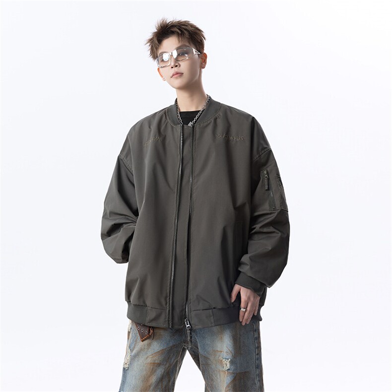 XZ809A/XS10/特P70/控11825春美式复古飞行夹克潮刺绣棒球服,男装夹克,星座809A(原222-1)